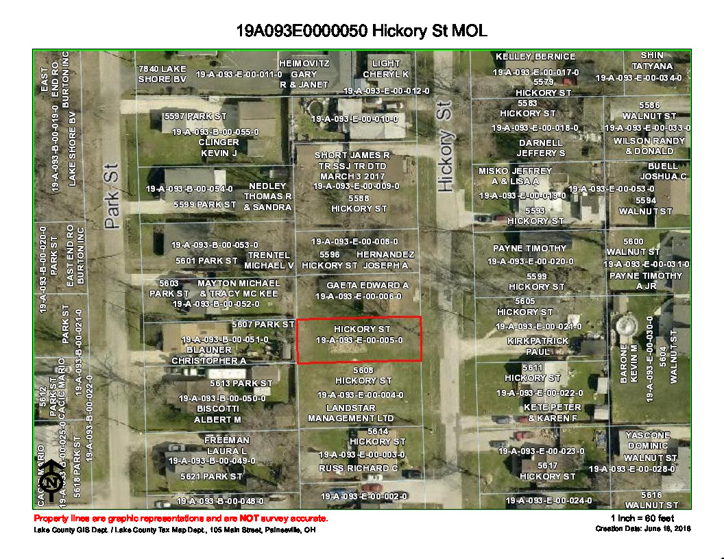 Hickory St. (Left of 5600 Hickory St.) Lake County Land Bank
