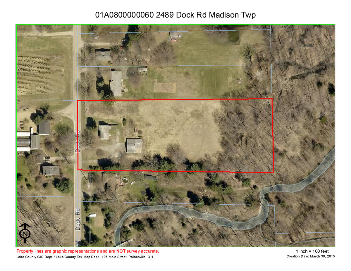 12489DockRdAerialMap Lake County Land Bank